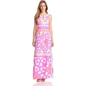 Lilly Pulitzer Didi Maxi Dress in Multi Pansy Dance